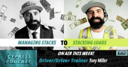 Cypress Truck Lines podcast about CDL career change to flatbed driver
