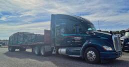 Regional flatbed CDL-A driver position in Colonial Heights VA with home weekends