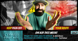 Cypress Truck Lines podcast about truck driver health fitness and performance