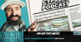 Cypress Truck Lines podcast about flatbed trucking partnership with CertainTeed