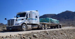 Entry level CDL driver hauling flatbed load with Cypress Truck Lines truck