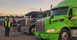 Cypress Truck Lines flatbed trucks and drivers for regional CDL jobs near Mount Holly, NC