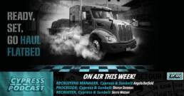 Cypress Truck Lines Podcast Episode 24 about what gets truck drivers hired or disqualified