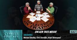 Cypress Truck Lines Podcast Episode 37 featuring Ariyel Vanterpool, Michael Shealey, and Chris Standifer discussing CDL training and mentorship